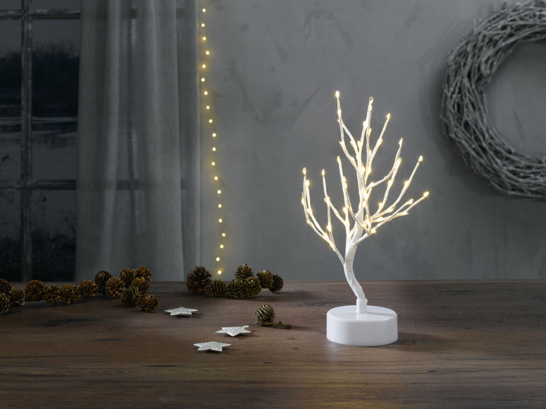 Pełny ekran: LIVARNO home Dekoracja świąteczna drzewko LED, 30 cm - zdjęcie 6