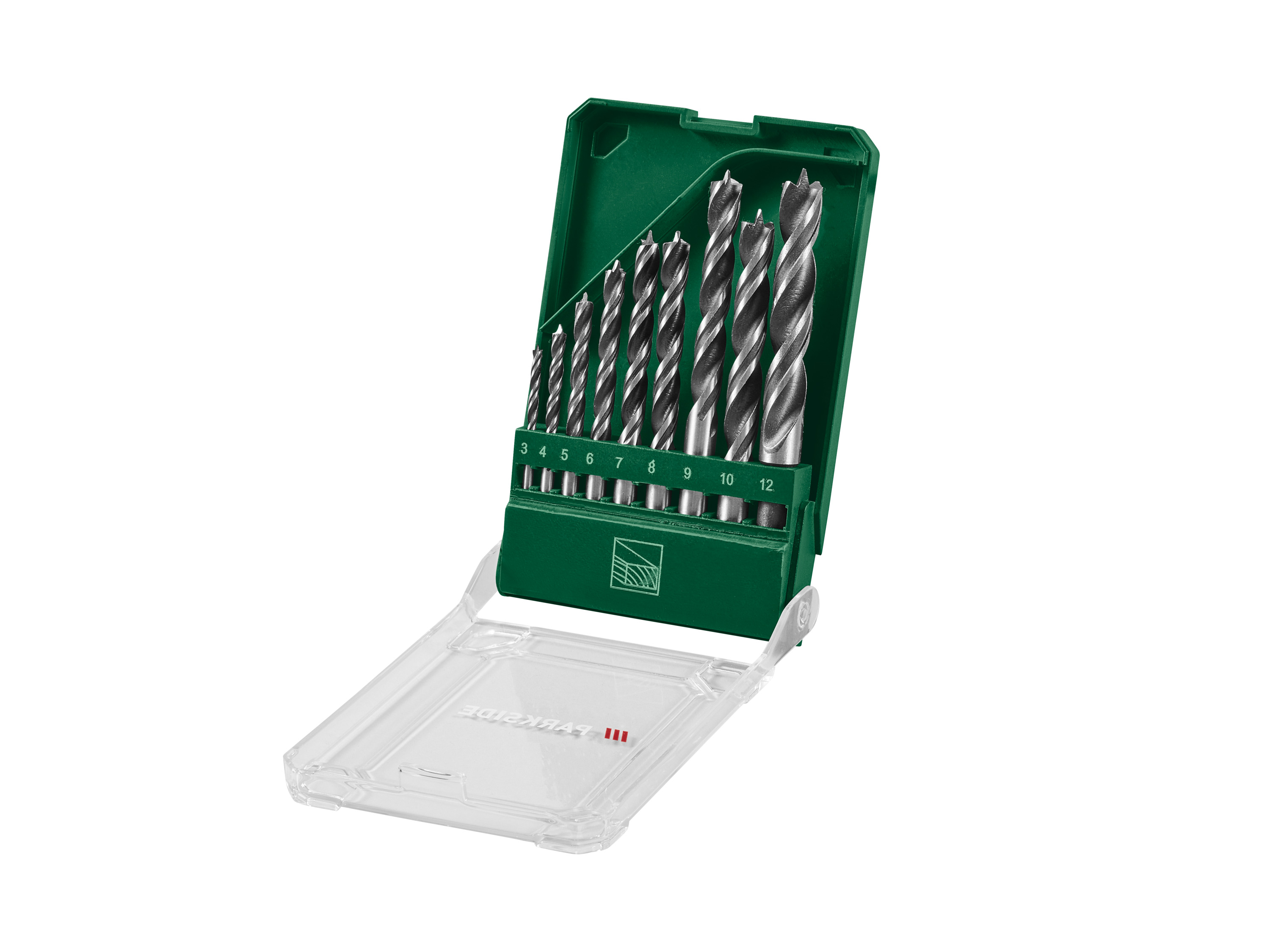 PARKSIDE® Zestaw wierteł wielofunkcyjnych HSS / Zestaw wierteł do kamienia / Zestaw wierteł do drewna / Zestaw wierteł SDS (9 elementów)