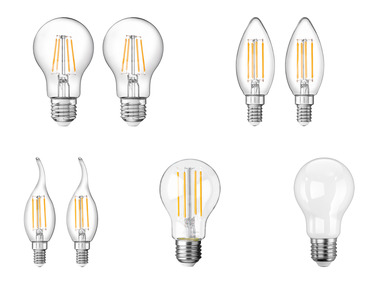LIVARNO home Żarówki LED filamentowe