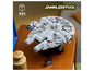 Model Millenium Falcon z Lego z detalami ze Star Wars