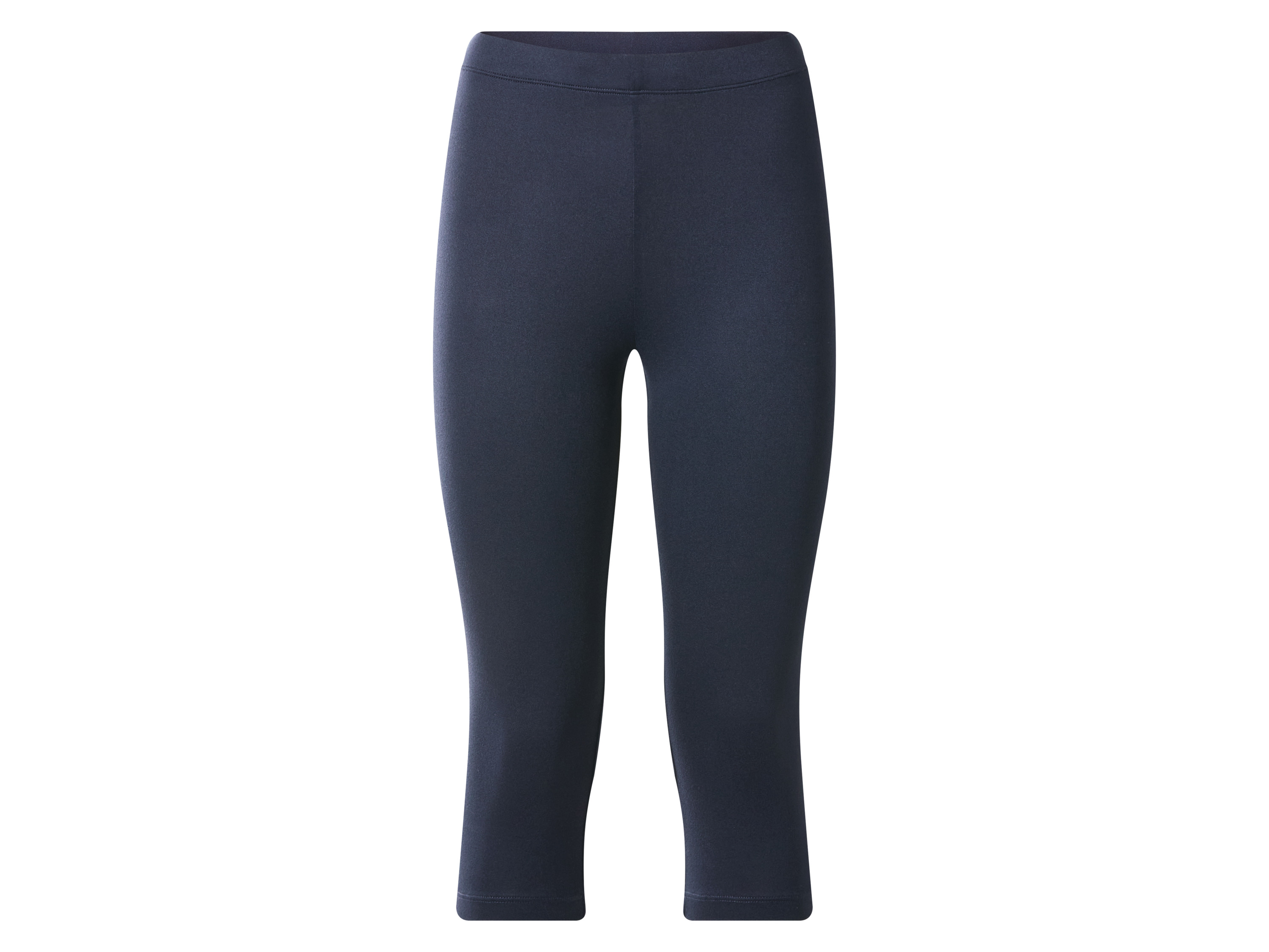 ESMARA® Legginsy capri damskie (Czarny/ granatowy, L (44/46))