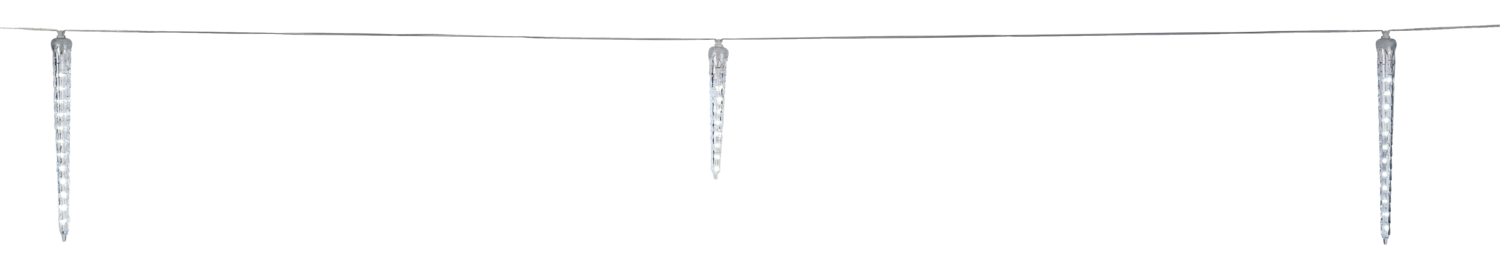 LIVARNO HOME Girlanda w kształcie sopli, 148 diod LED (Zimna biel)