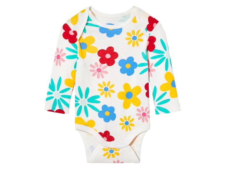 Body niemowlęce z czystej bawełny organicznej, 3 sztuki; Body niemowlęce z czystej bawełny organicznej, 3 sztuki