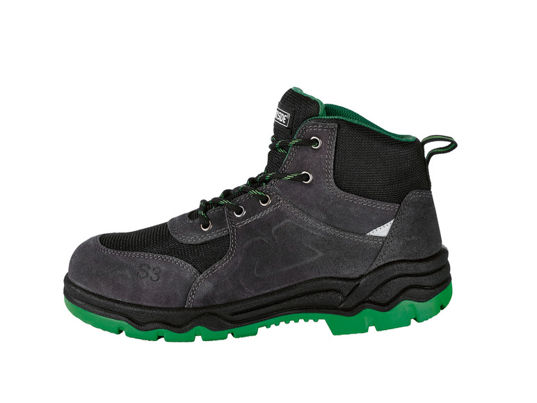 Skórzane buty ochronne męskie S3