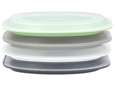 SILVERCREST® Zestaw 4 pojemników na wędliny
