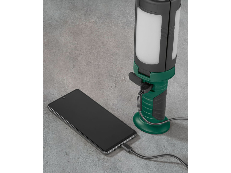 Pełny ekran: PARKSIDE® Lampa warsztatowa LED, z funkcją power bank, maks. 400 lm - zdjęcie 10
