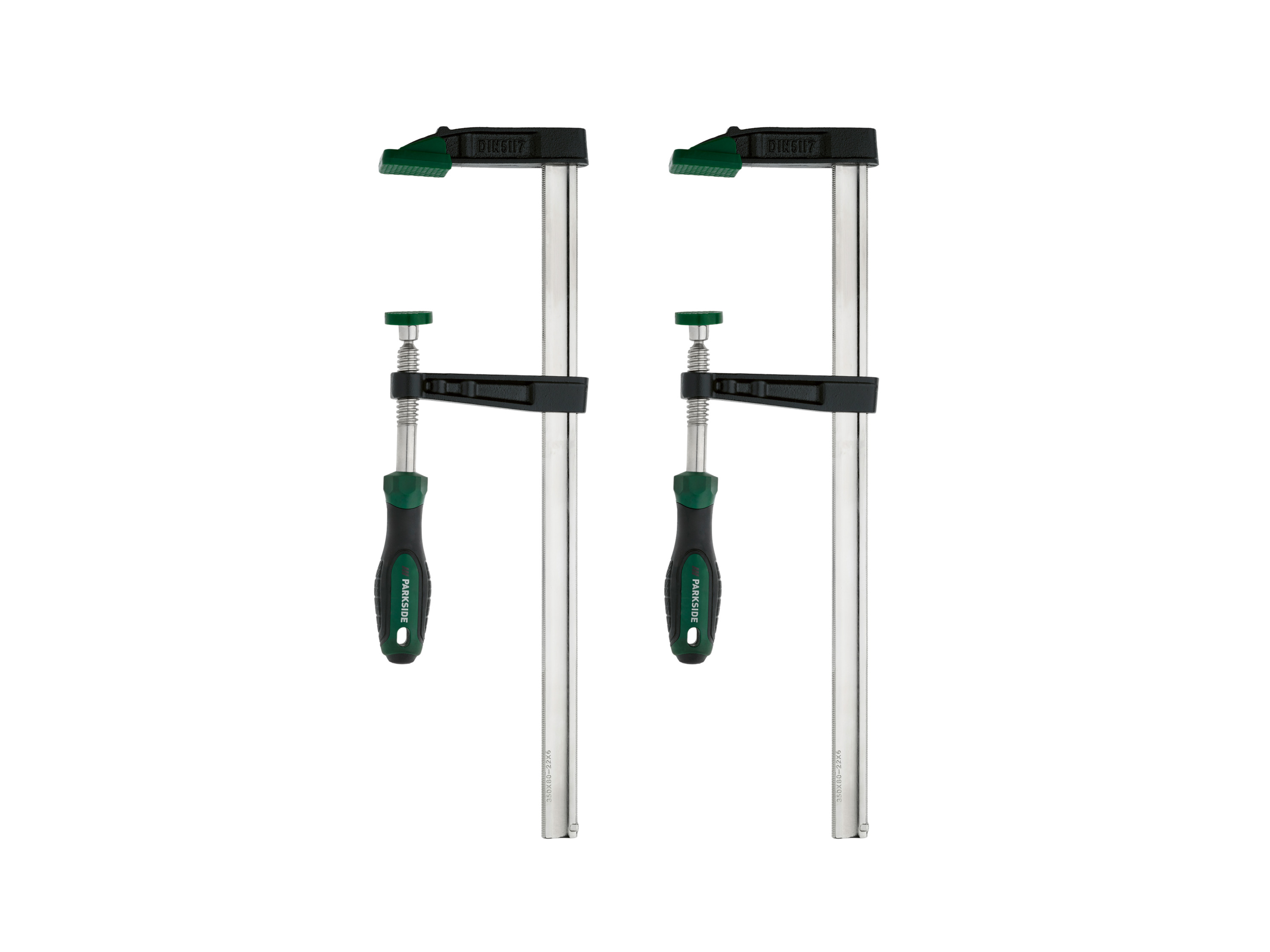 PARKSIDE® Ścisk stolarski lub zestaw 2 lub 3 ścisków stolarskich (Zestaw 2 ścisków stolarskich)
