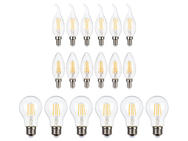 Livarno Home Zestaw 6 żarówek filamentowych LED