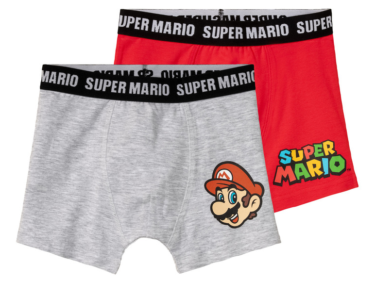 Pełny ekran: Nintendo Super Mario Bokserki dziecięce z kolekcji Super Mario, 2 pary - zdjęcie 1