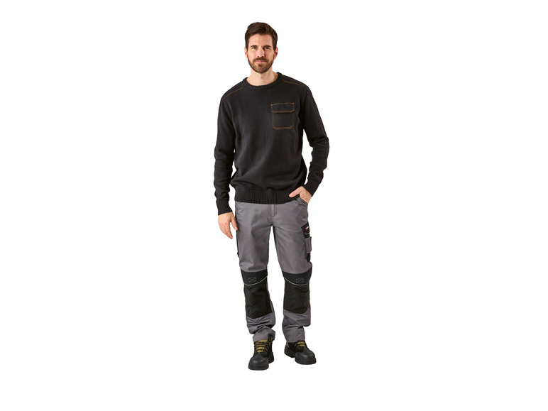 Pełny ekran: PARKSIDE® Sweter męski ze wzmocnieniem na łokciach - zdjęcie 9