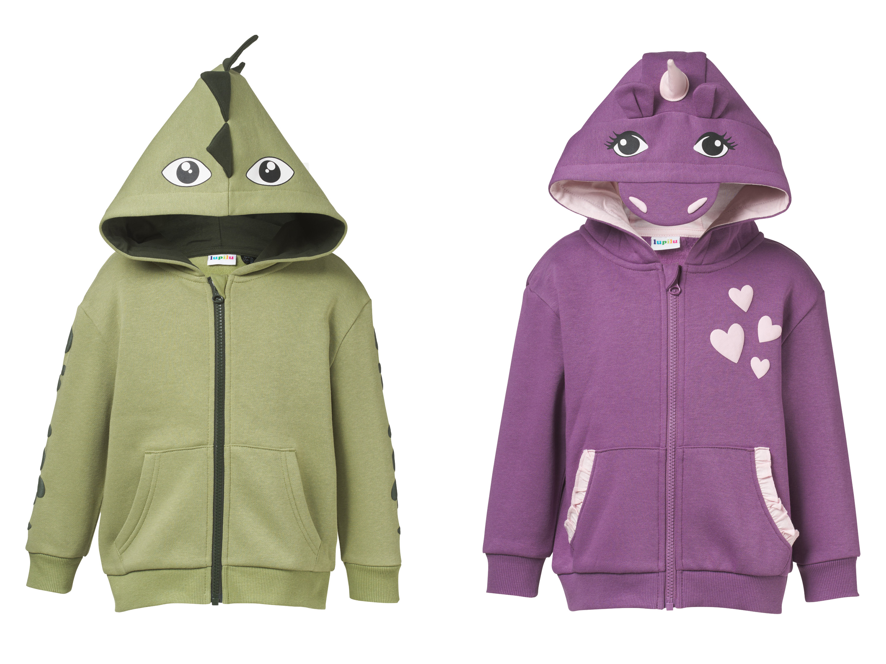LUPILU® Bluza dziecięca rozpinana z kapturem