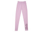 Różowe legginsy z logo Barbie.