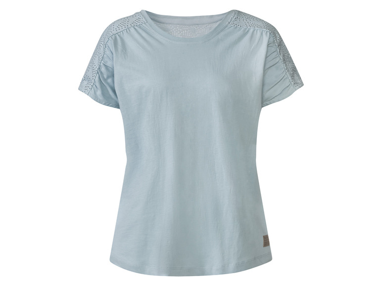 Pełny ekran: esmara® T-shirt damski z włóknem konopnym - zdjęcie 2