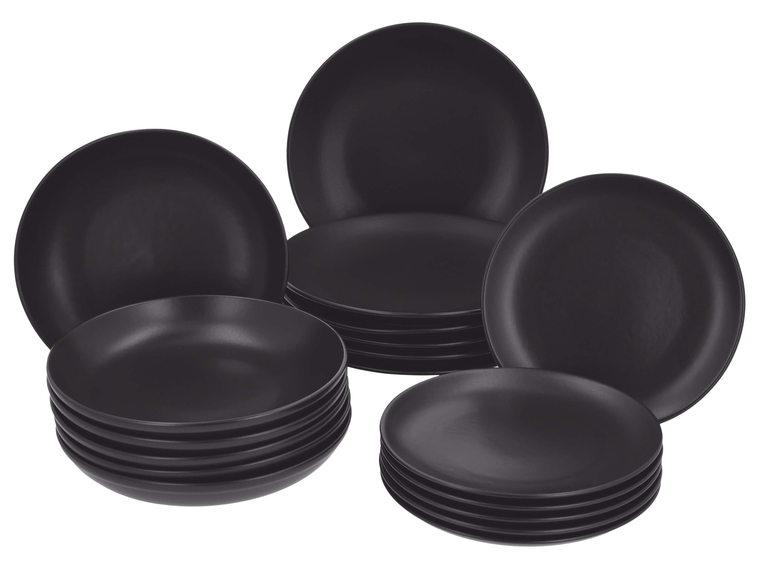 SILVERCREST® Serwis obiadowy, 18-częściowy