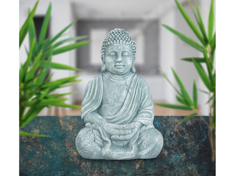 Pełny ekran: LIVARNO home Figurka dekoracyjna siedzący Buddha, 1 sztuka - zdjęcie 3