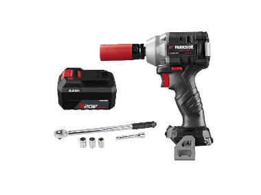 PARKSIDE PERFORMANCE® Zestaw Akumulatorowy klucz udarowy 20 V z akumulatorem 4 Ah i kluczem dynamometrycznym