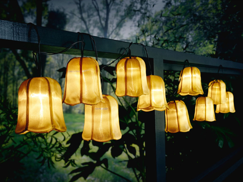 Pełny ekran: LIVARNO home Girlanda ogrodowa solarna LED, 1 sztuka - zdjęcie 10