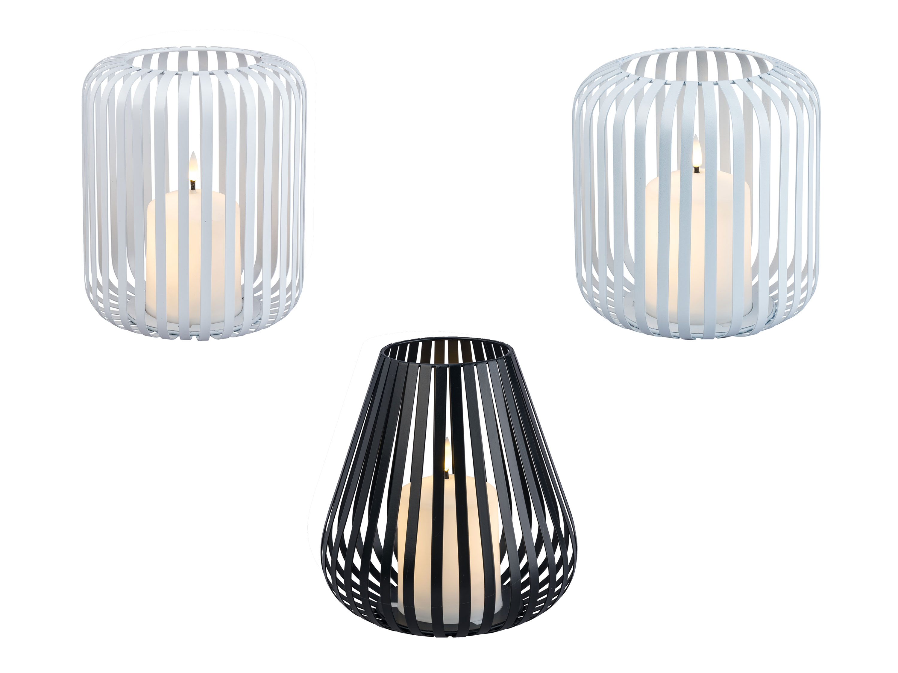 LIVARNO home Latarnia LED z efektem migotania płomienia