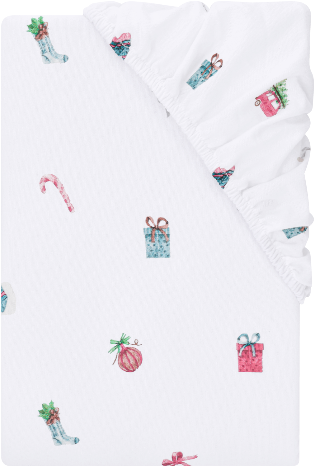 LIVARNO® Prześcieradło z flaneli z gumką, 90-100 x 200 cm (Boże Narodzenie)