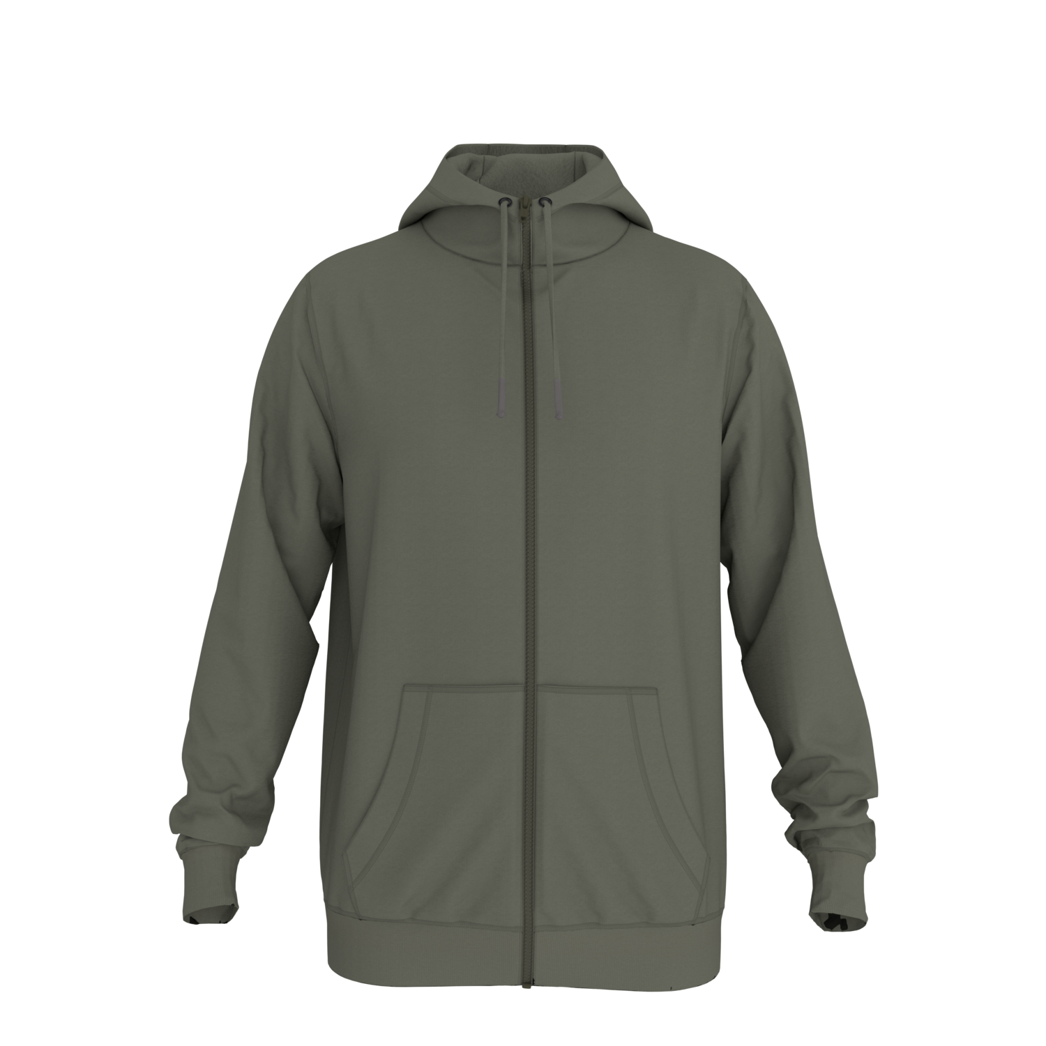 ESMARA MEN Bluza rozpinana męska (Zielona, XXL (60/62))