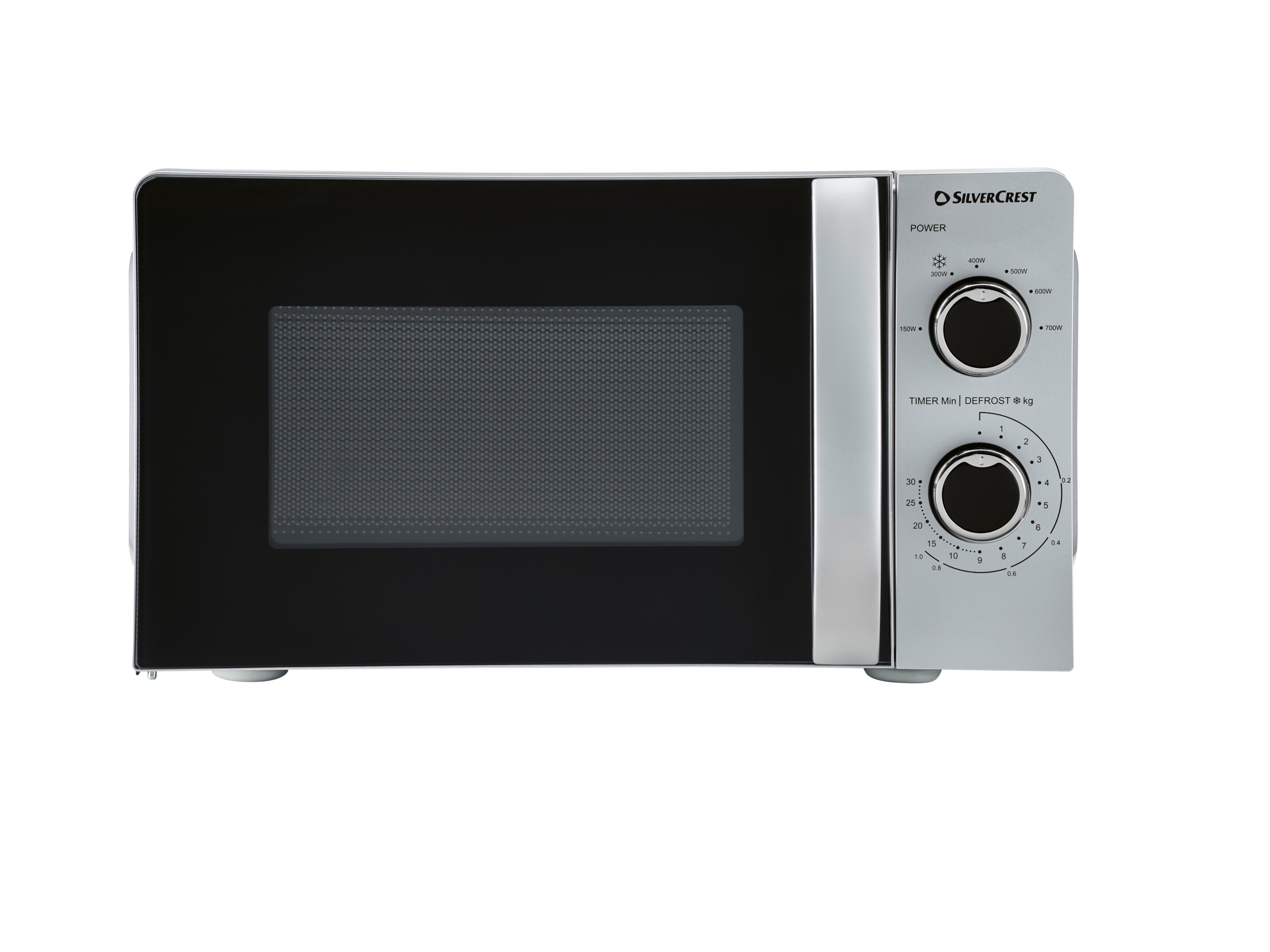 SILVERCREST® Kuchenka mikrofalowa srebrna, 700 W, SMW 700 D3