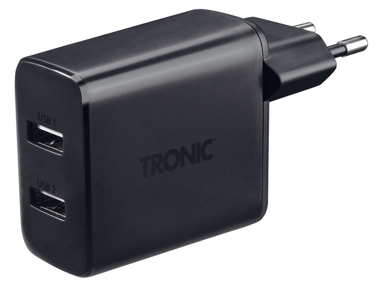 Pełny ekran: TRONIC® Ładowarka 2x USB-A - zdjęcie 2