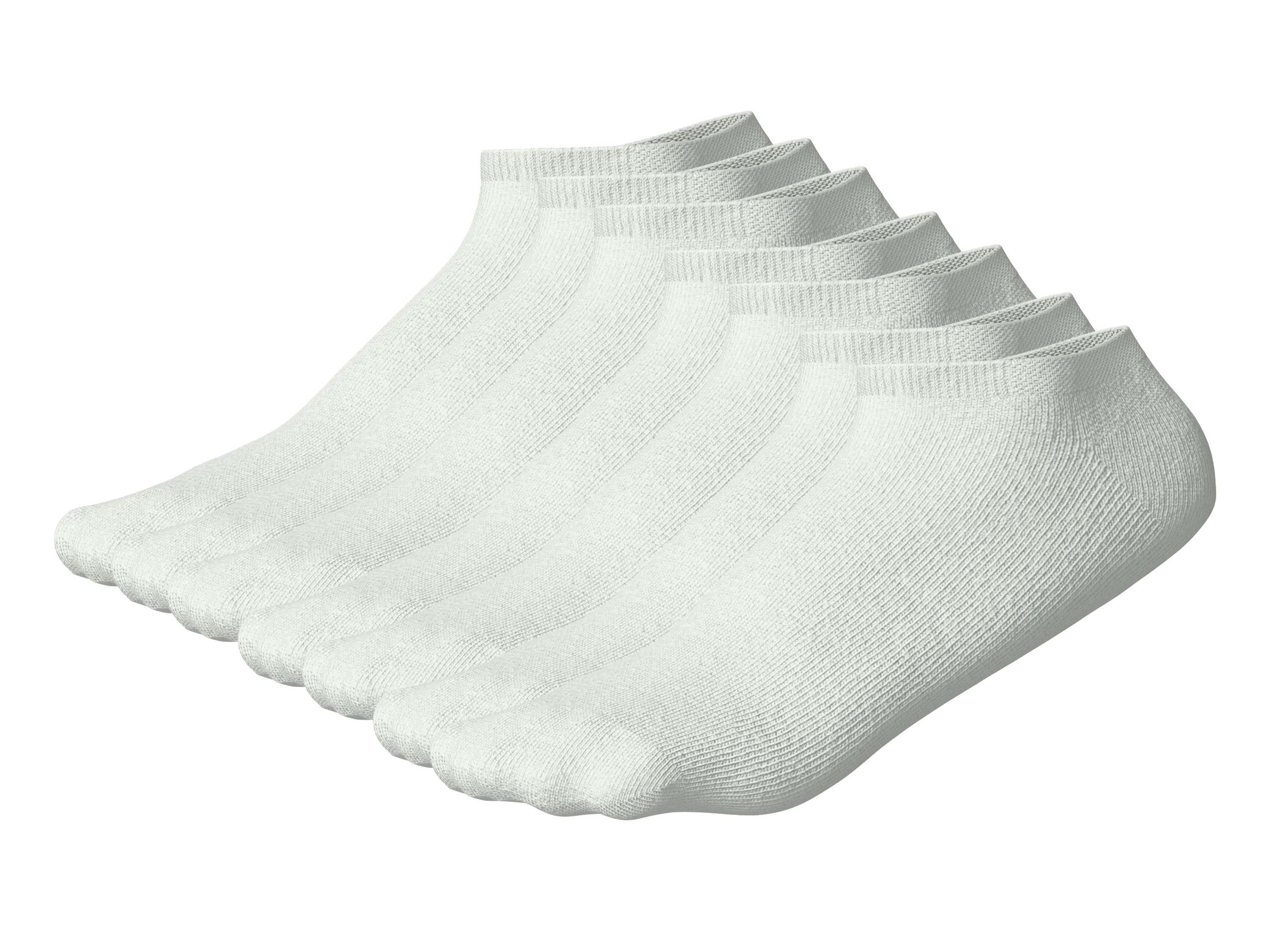 esmara®  Skarpetki stopki damskie z biobawełną, 7 par 