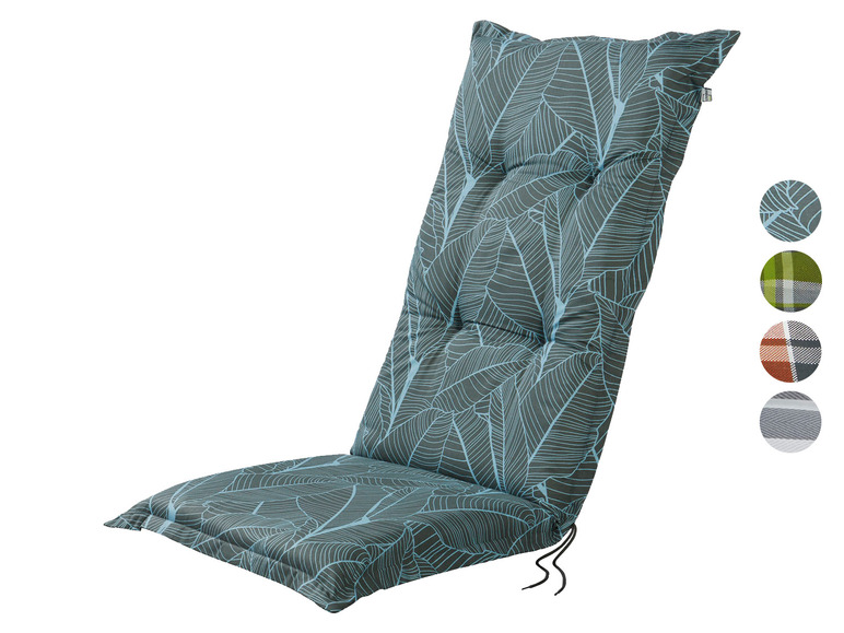 Pełny ekran: LIVARNO home Poduszka na krzesło z wysokim oparciem Valencia, z bawełną - zdjęcie 1