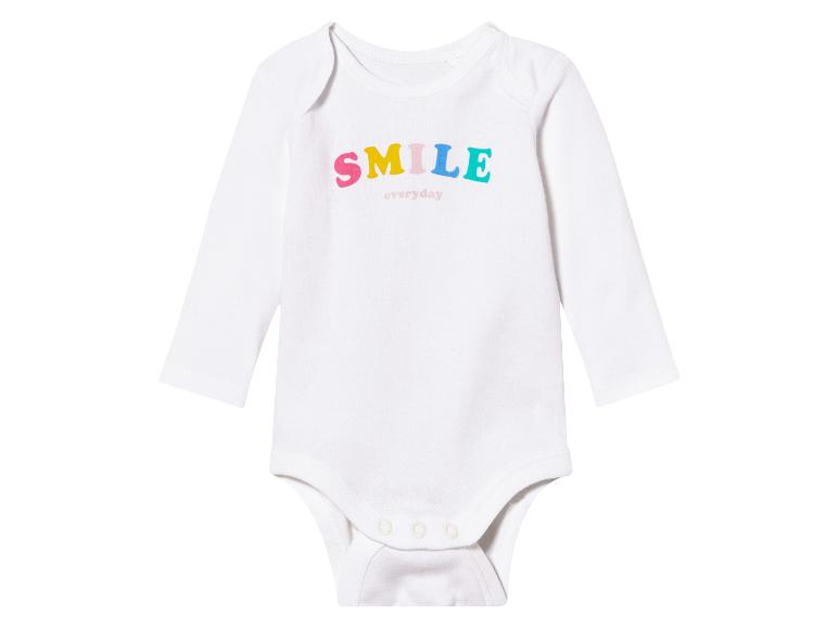 Body niemowlęce z czystej bawełny organicznej, 3 sztuki; Body niemowlęce z czystej bawełny organicznej, 3 sztuki