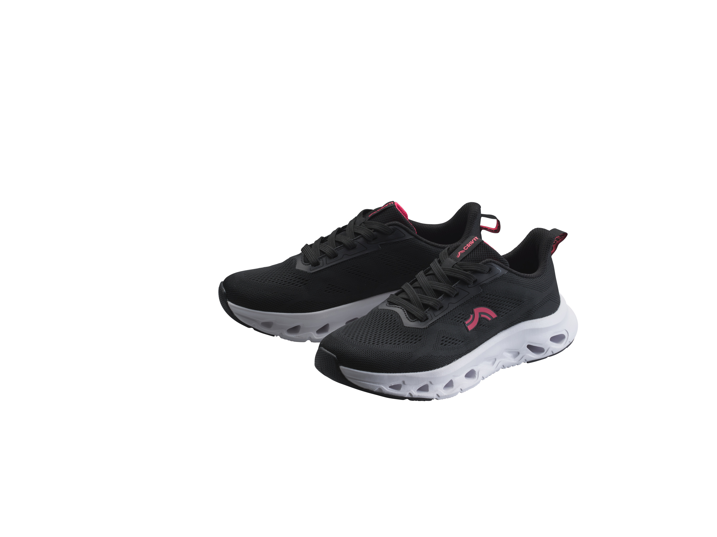 CRIVIT Buty sportowe damskie (Czarny, 37)