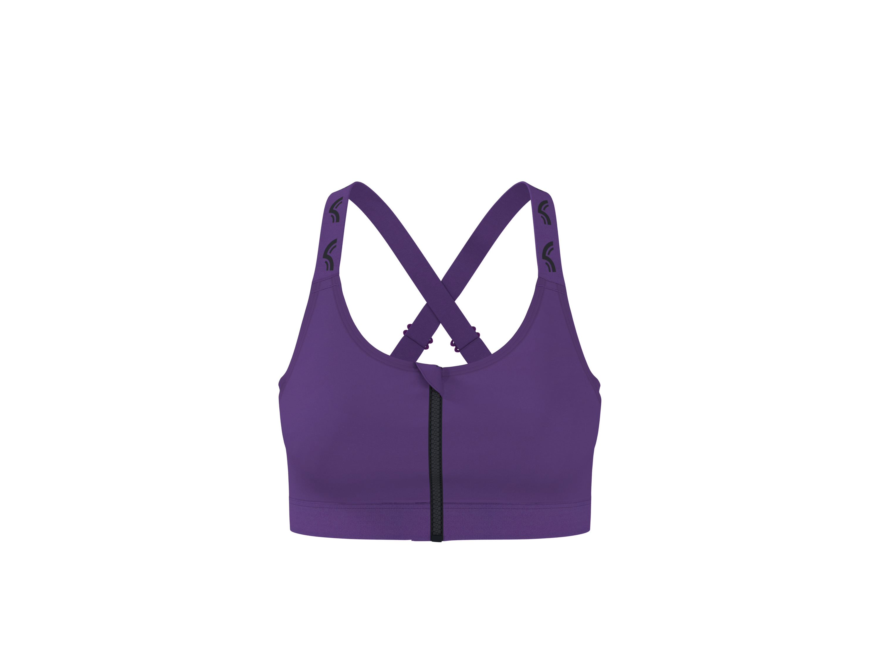 CRIVIT Biustonosz sportowy damski (Lila, XL(48/50))