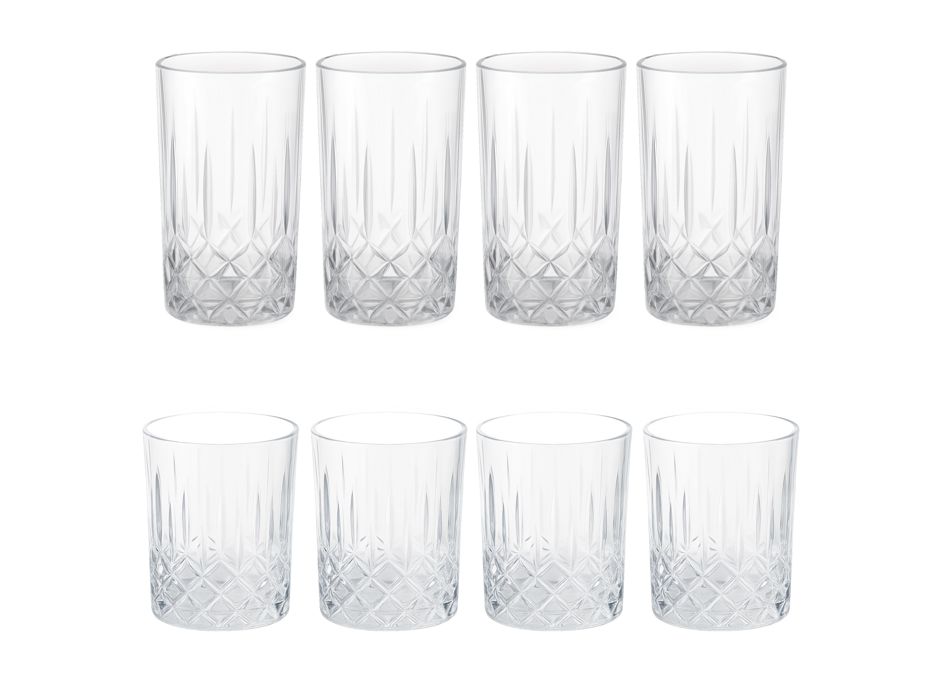 SILVERCREST® Zestaw 4 szklanek, 300 ml lub 320 ml