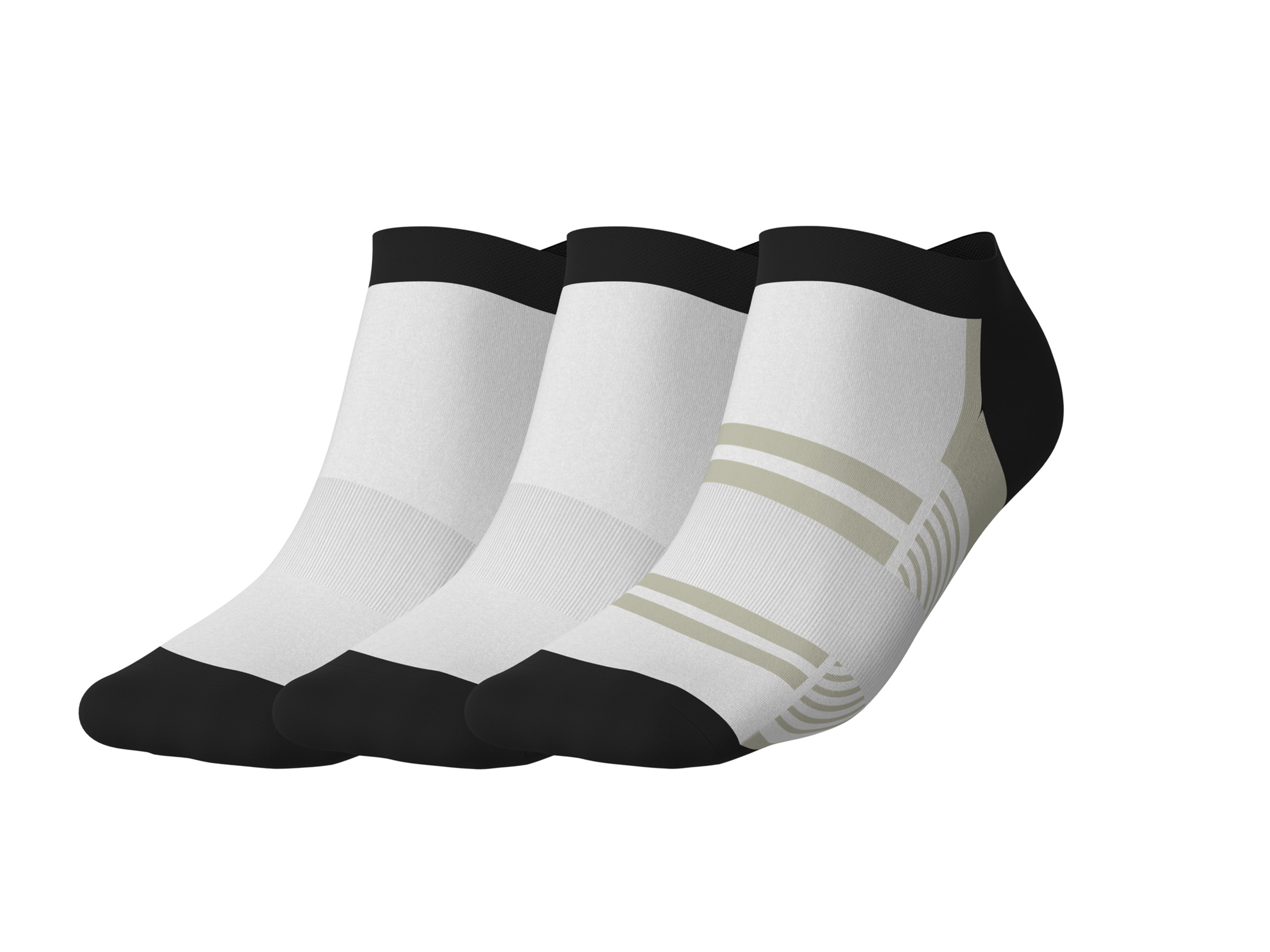 CRIVIT Skarpetki stopki damskie z biobawełną, 3 pary 