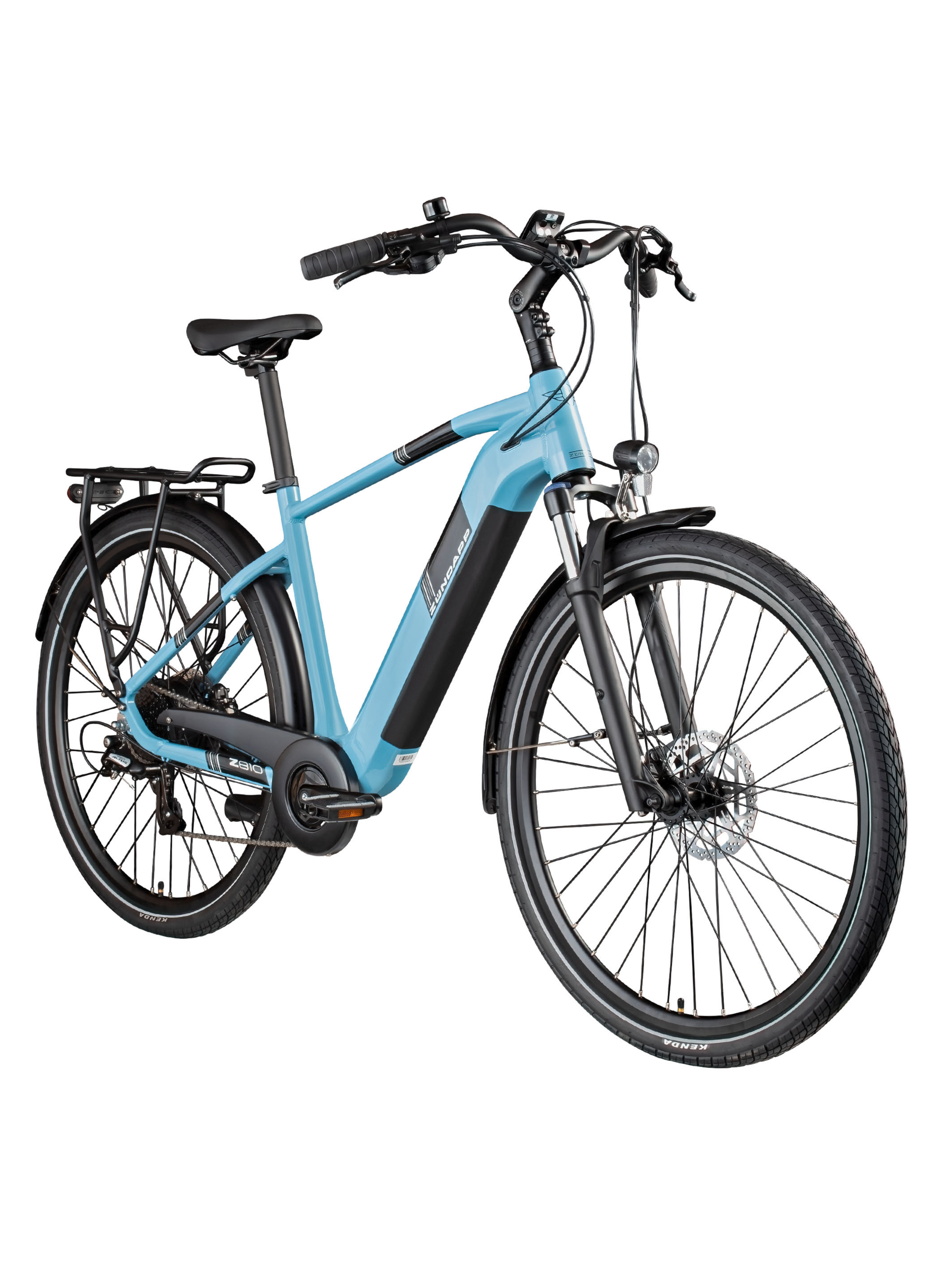 ZÜNDAPP Rower elektryczny trekkingowy »Z810 700c«, 28 cali (Męski, wspaniały niebieski)