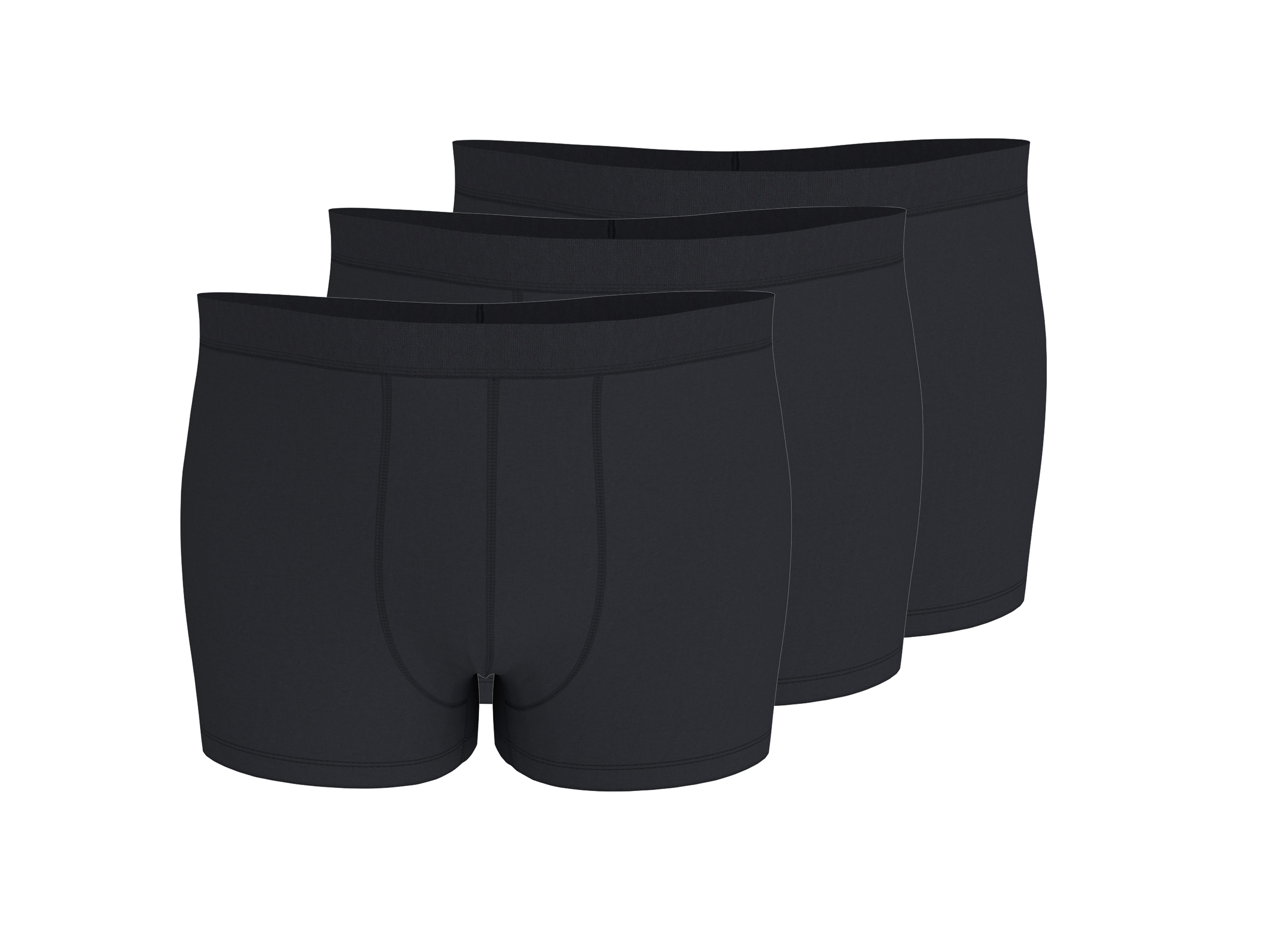 ESMARA MEN Bokserki męskie, 3 pary (Czarny, 10/4XL)
