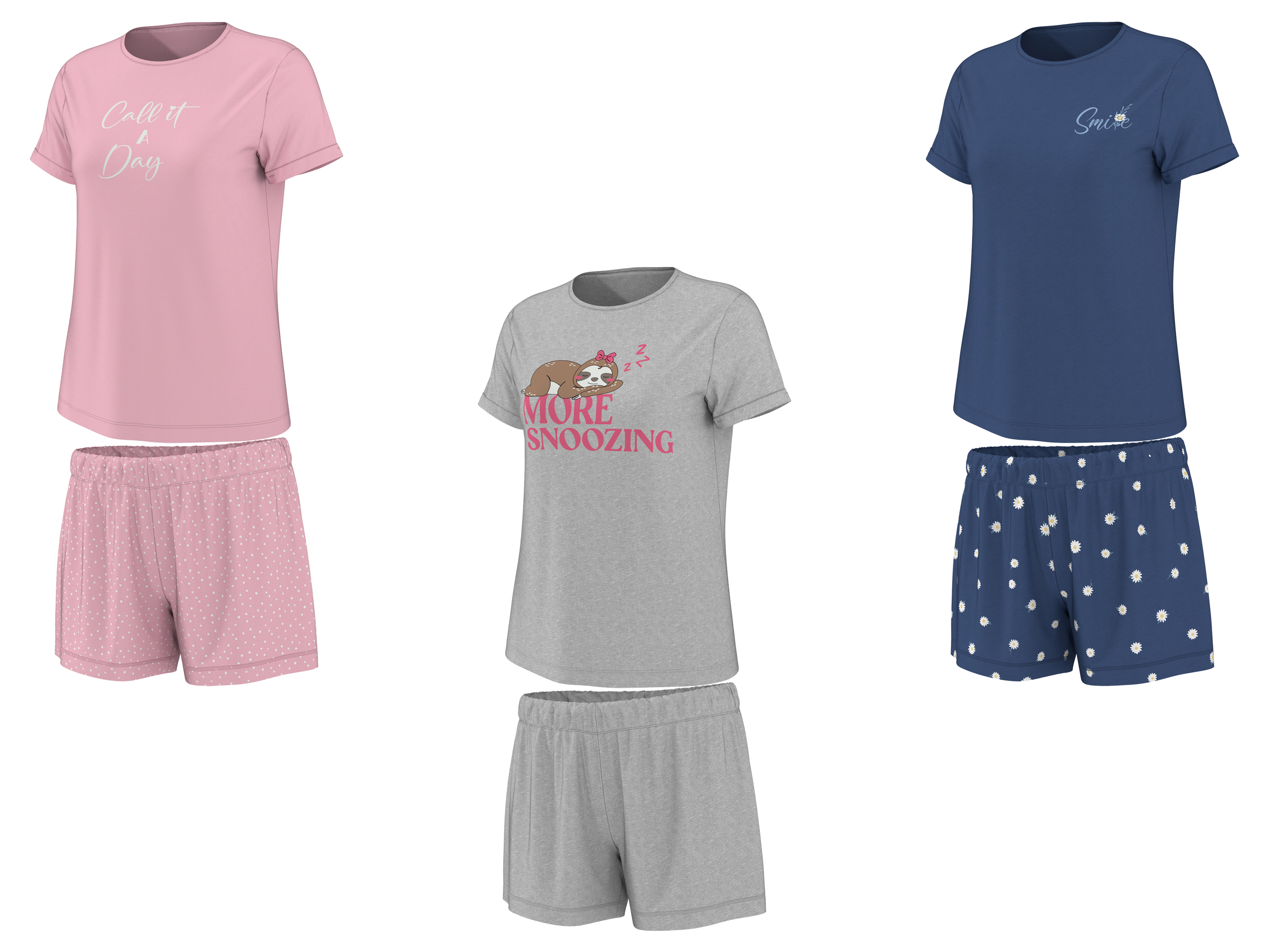 esmara® Piżama damska z bawełną