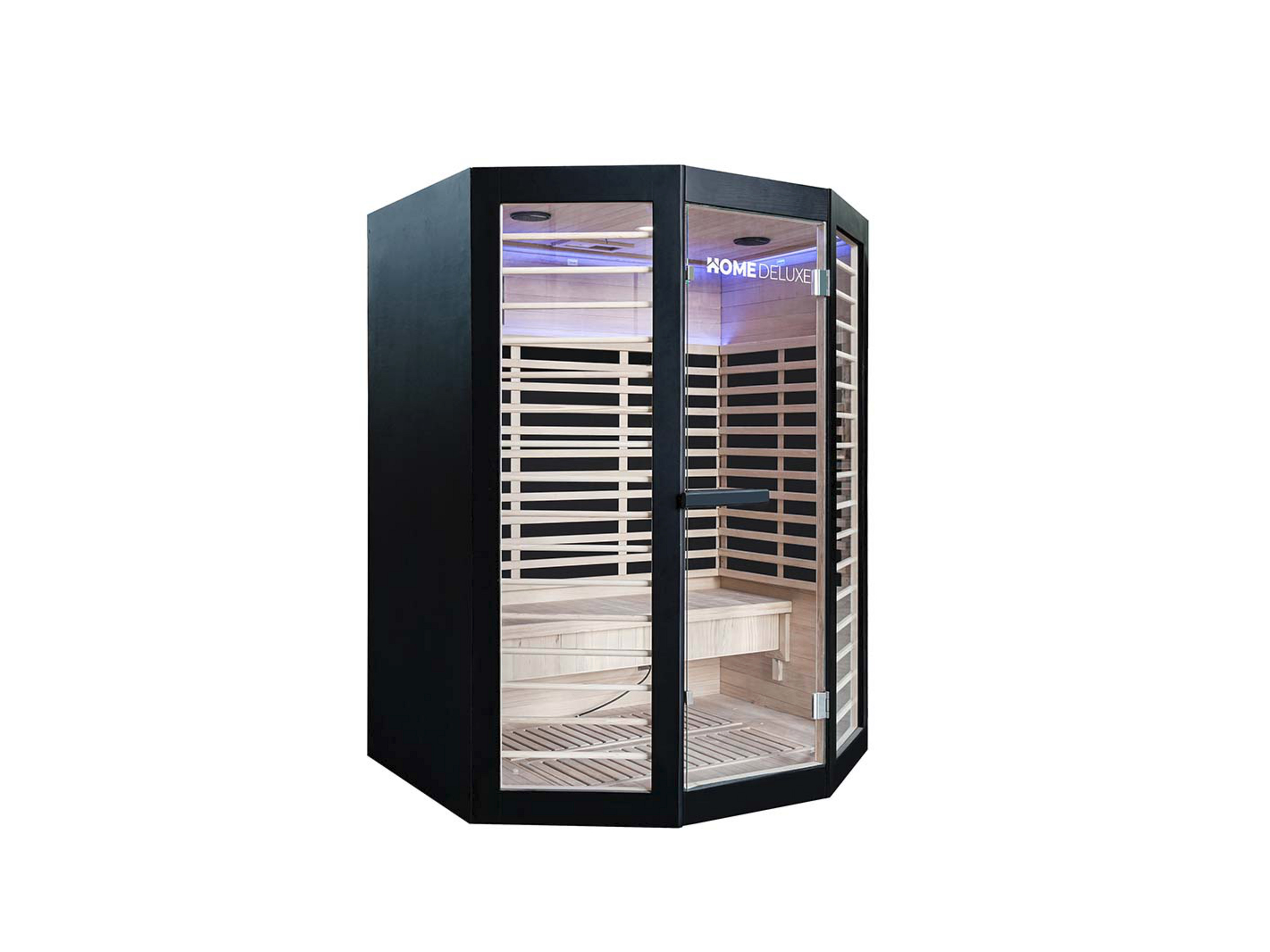 HOME DELUXE Kabina na podczerwień »NERO« (XL)