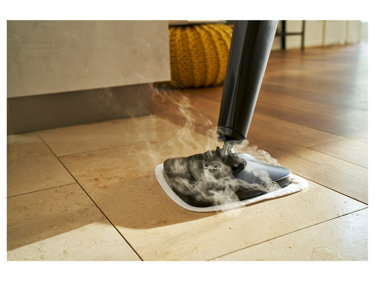 Steam Plus Mop parowy, w zestawie pokrowiec z mikrofibry i PowerPad