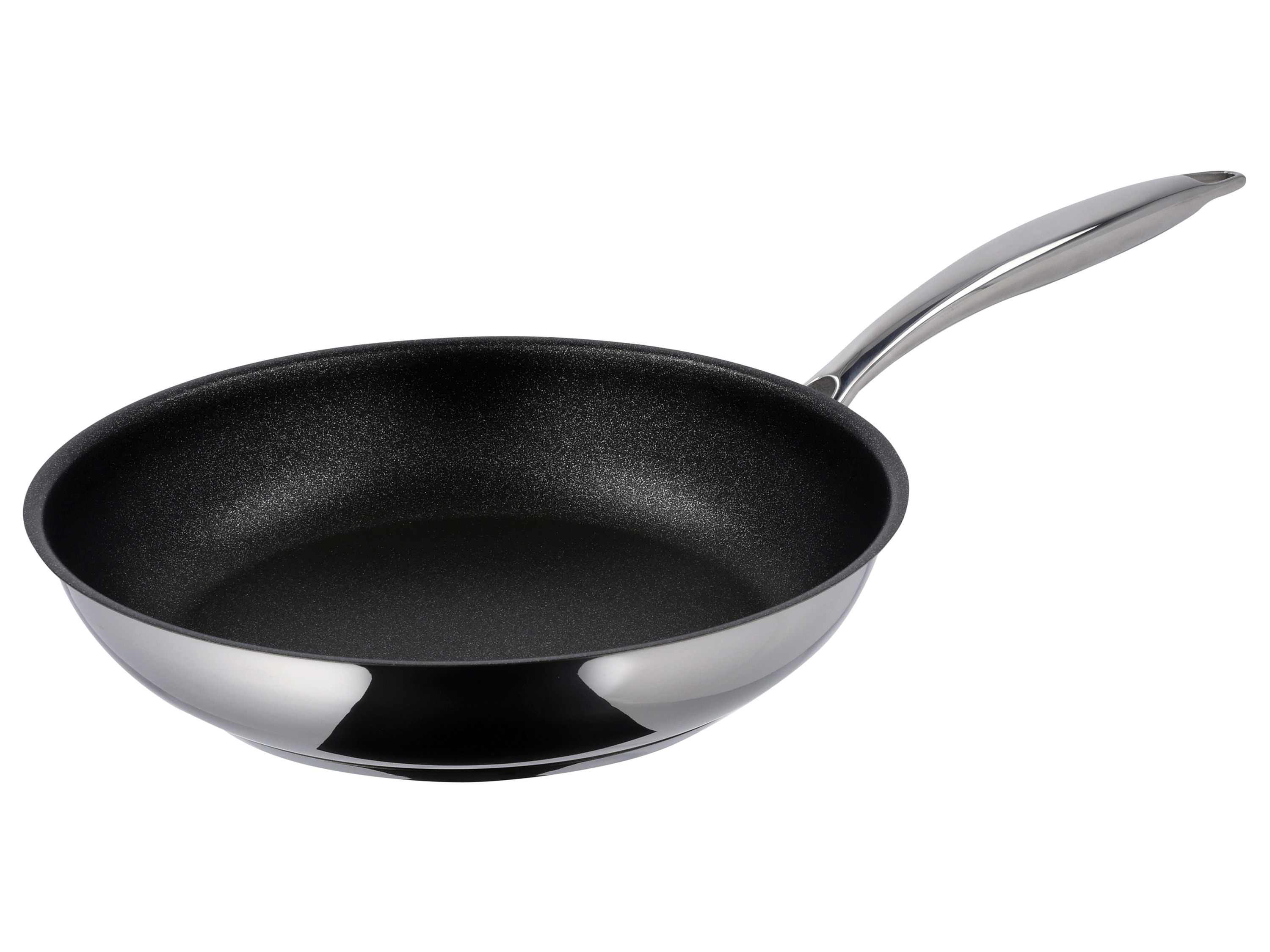 SILVERCREST® Patelnia ze stali szlachetnej, Ø 24 cm (Z powłoką)