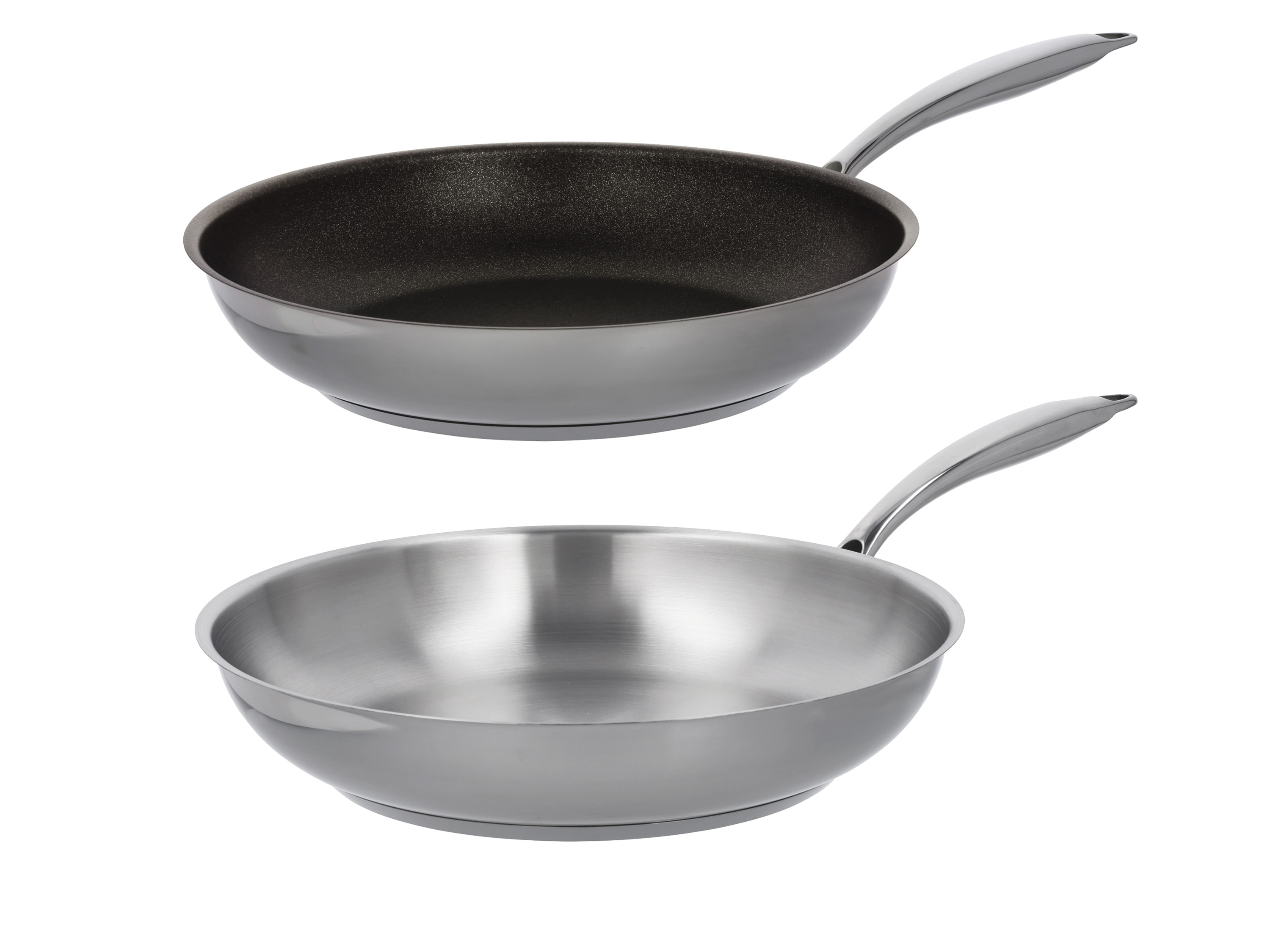 SILVERCREST® Patelnia ze stali szlachetnej, Ø 28 cm