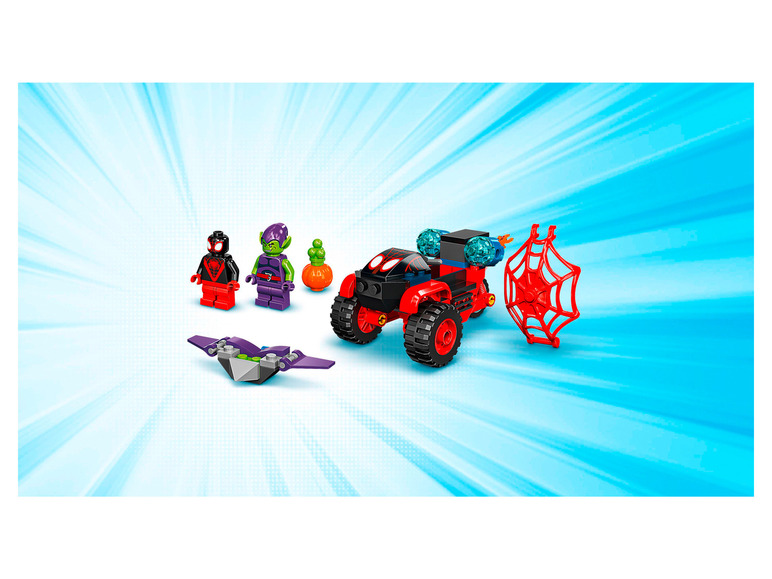 Pełny ekran: LEGO® Spidey und Super-Freunde 10781 Miles Morales: Technotrójkołowiec Spider-Mana - zdjęcie 2