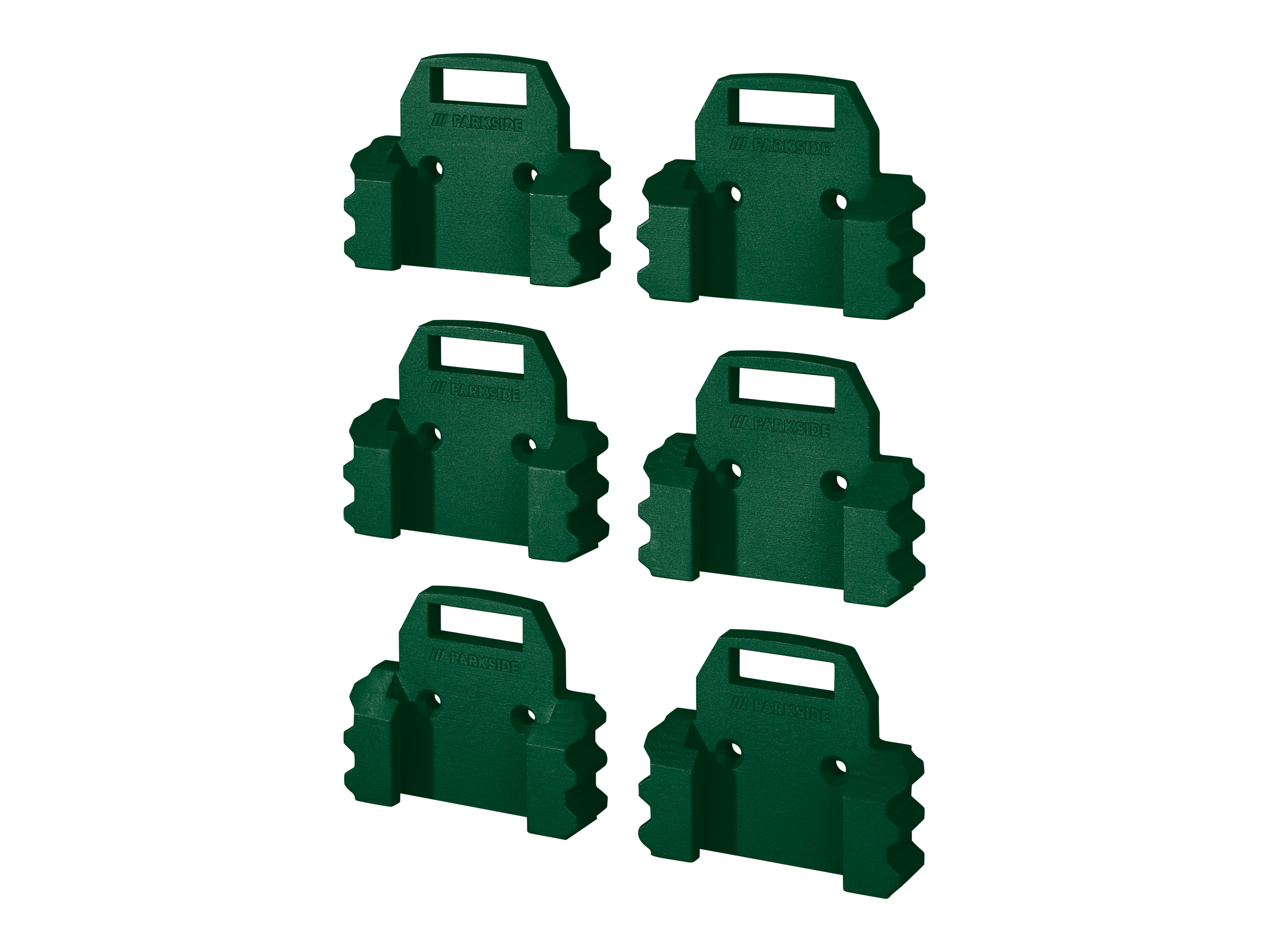 PARKSIDE® Uchwyt ścienny do akumulatorów serii X 20V Team lub narzędzi (6 pojedynczych uchwytów)