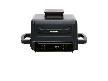 SILVERCREST® KITCHEN TOOLS Grill elektryczny z funkcją wędzenia i frytkownicy beztłuszczowej, 2200 W, SHLFS 2200 A1