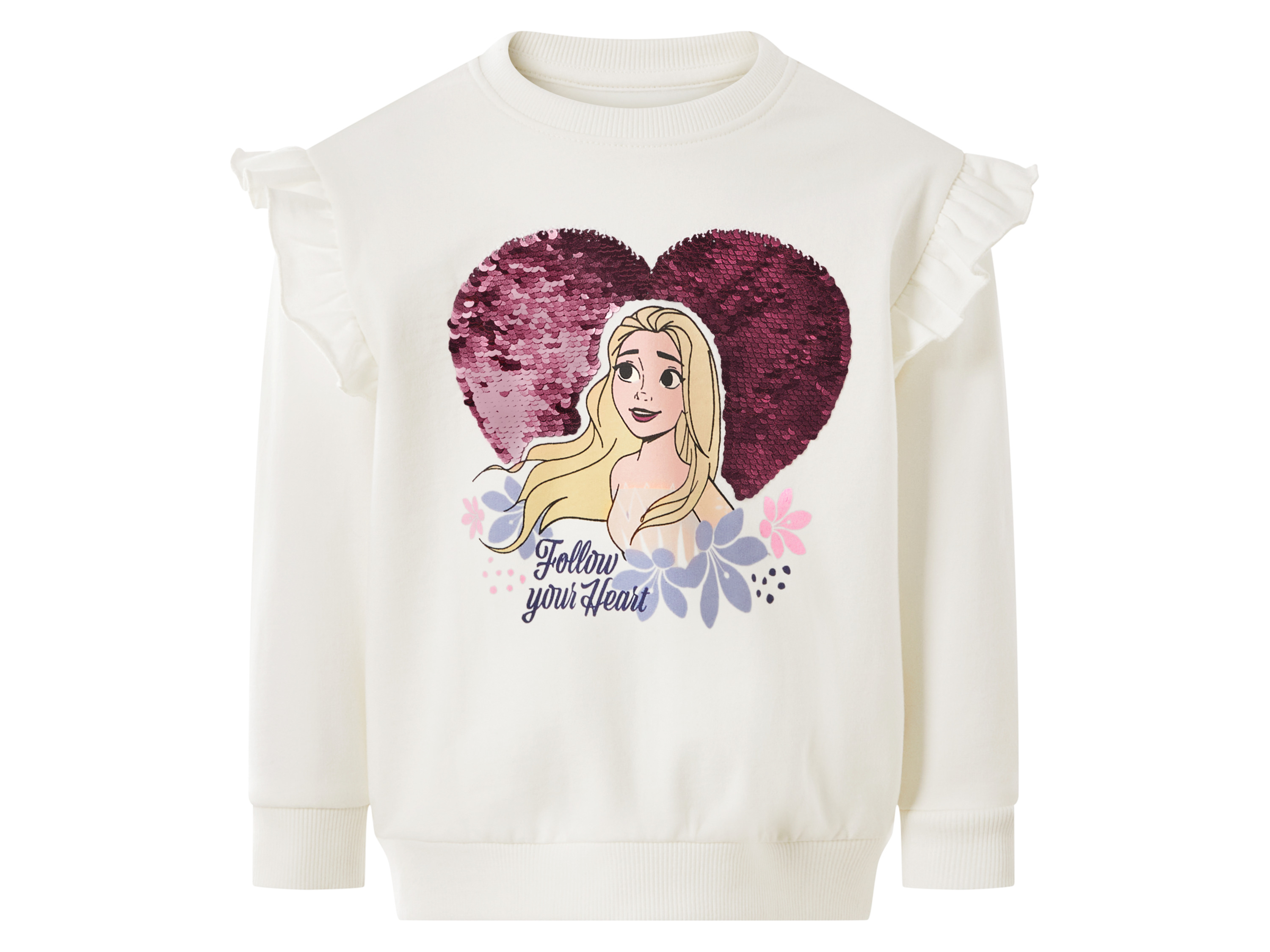 LUPILU® Bluza dresowa dziecięca (Kremowy, 98/104)