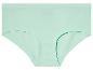 Jasnozielone damskie majtki.