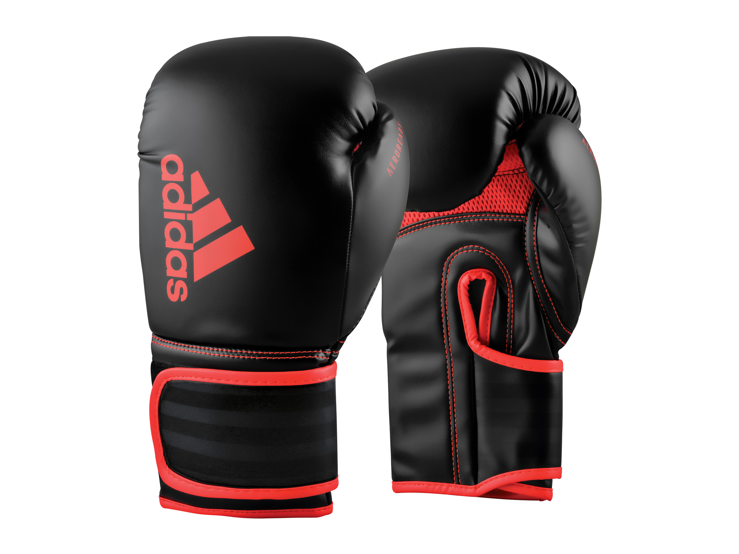 ADIDAS Rękawice bokserskie Hybrid 80 (Czarny/czerwony, 10 OZ)