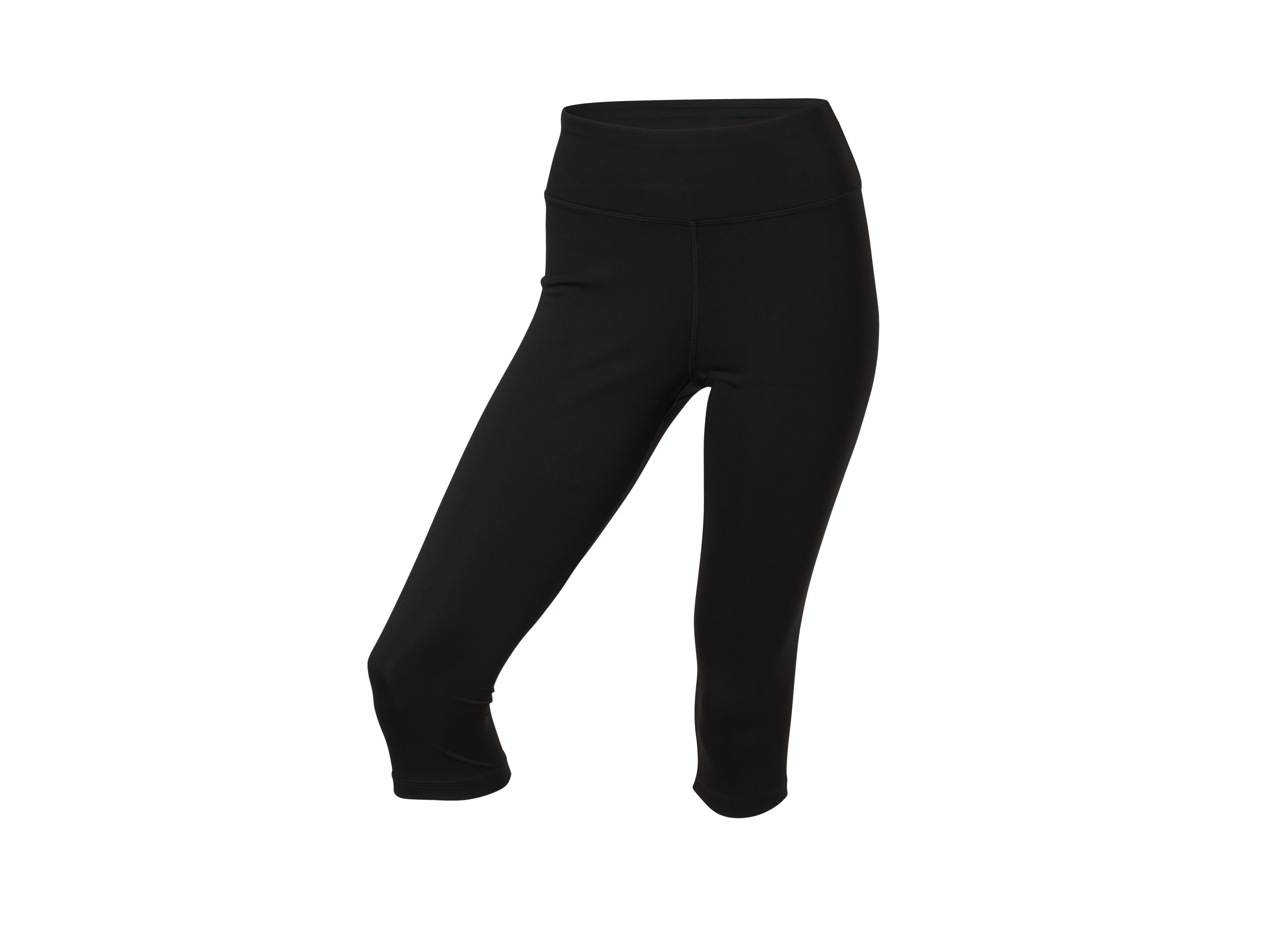CRIVIT Spodnie funkcyjne capri damskie (Czarny, XS (32/34))