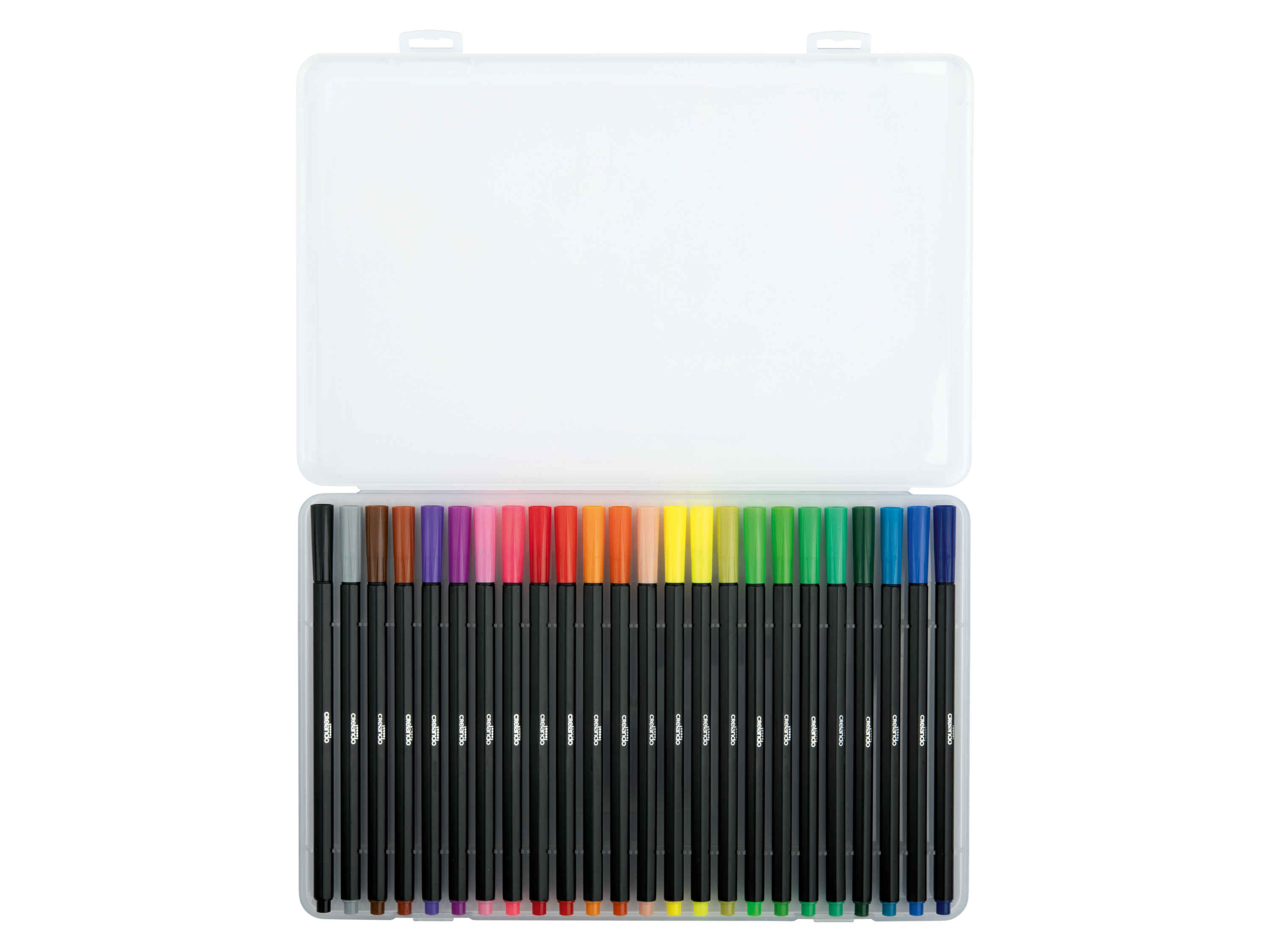 crelando® Markery permanentne / Brushlinery / Cienkopisy