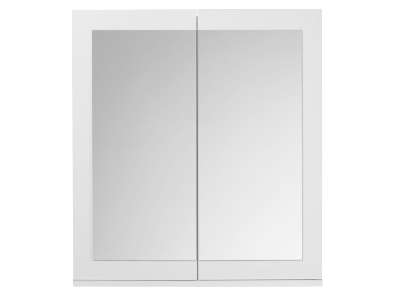 Pełny ekran: LIVARNO home Szafka lustrzana Basel, z 2 drzwiami z lustrem - zdjęcie 1
