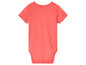 Różowy body z krótkim rękawem dla niemowląt.
